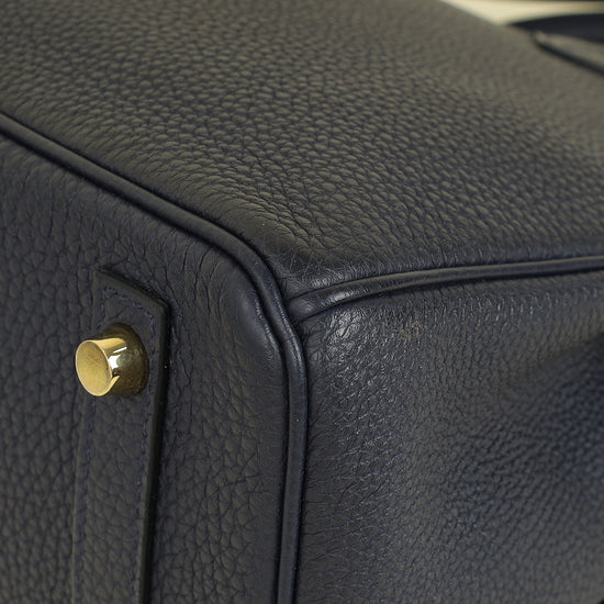 Hermes Bleu Nuit Birkin 30 Bag