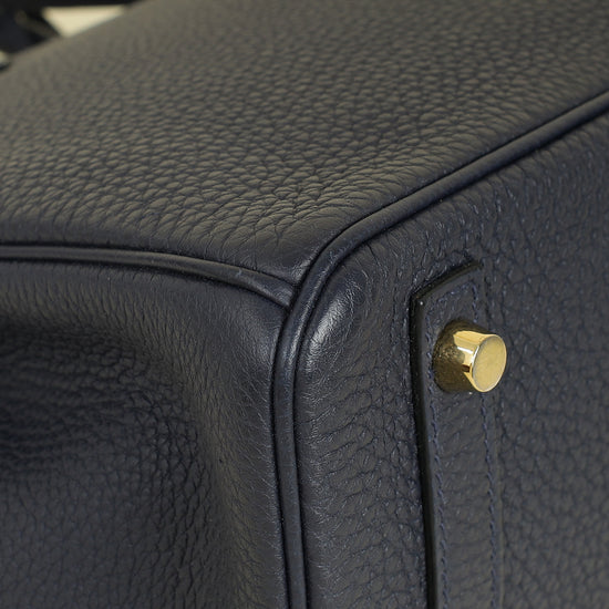 Hermes Bleu Nuit Birkin 30 Bag
