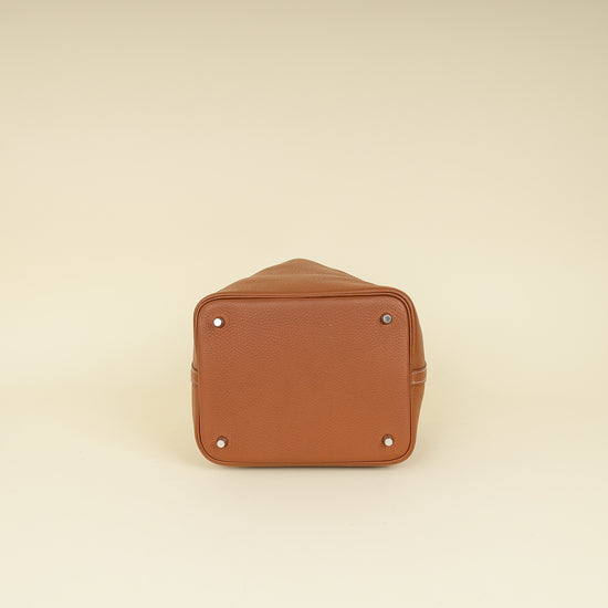Hermes Gold Picotin Lock 22 Bag-Hermes-THE CLOSET