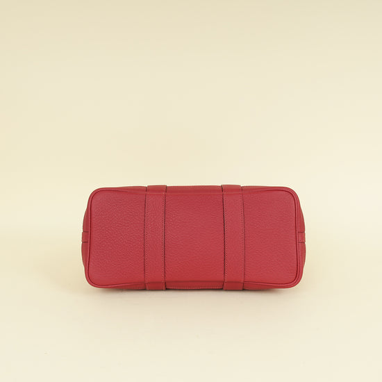 Hermes Rouge H Garden Party TPM 30 Bag