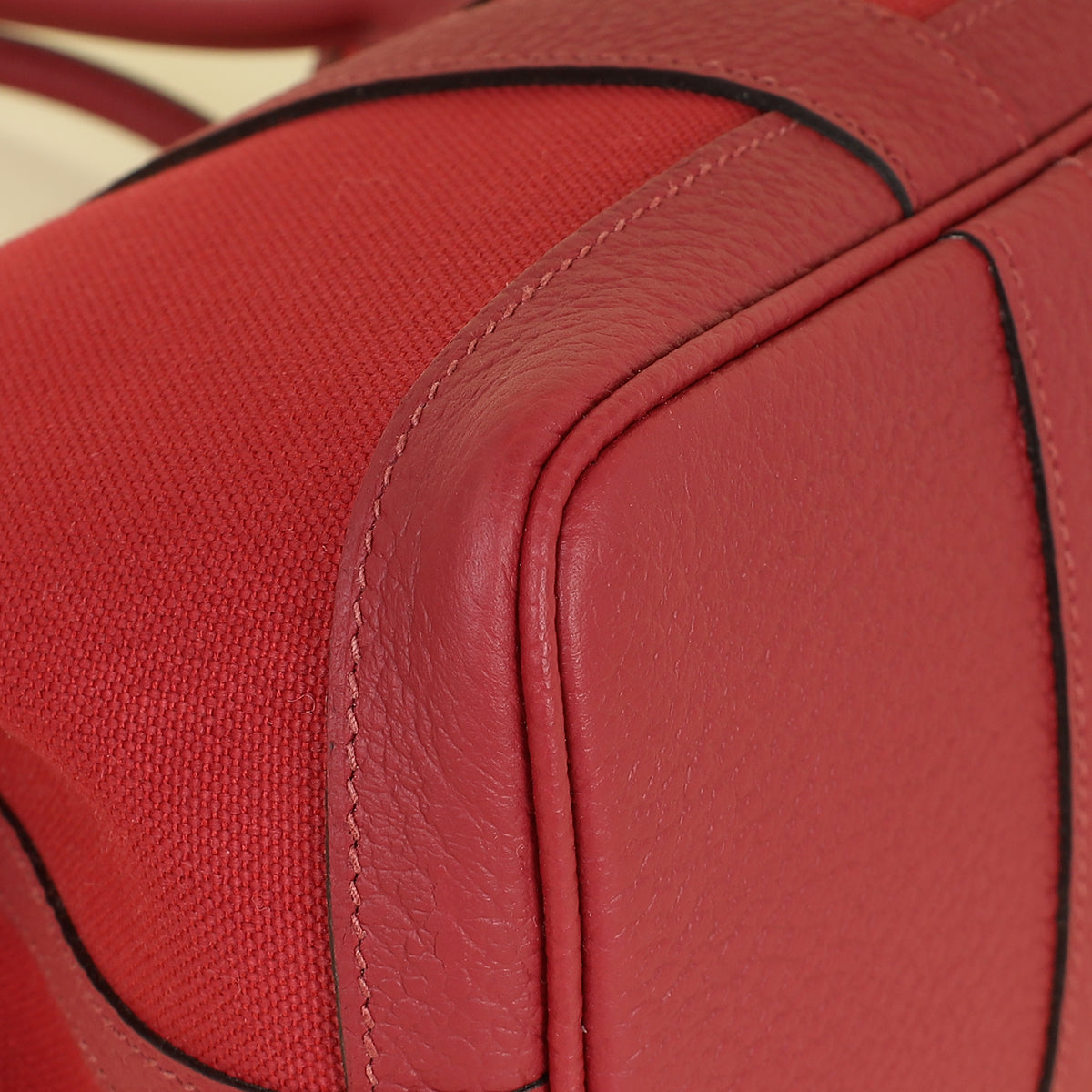 Hermes Rouge H Garden Party TPM 30 Bag