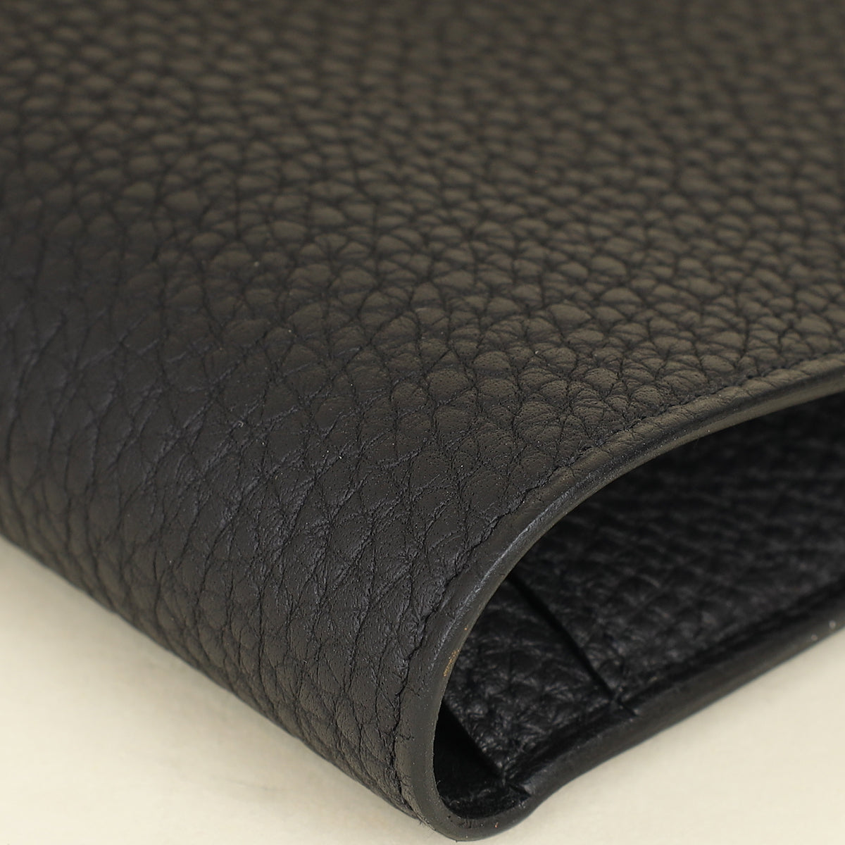 Hermes Noir Dogon Duo Wallet