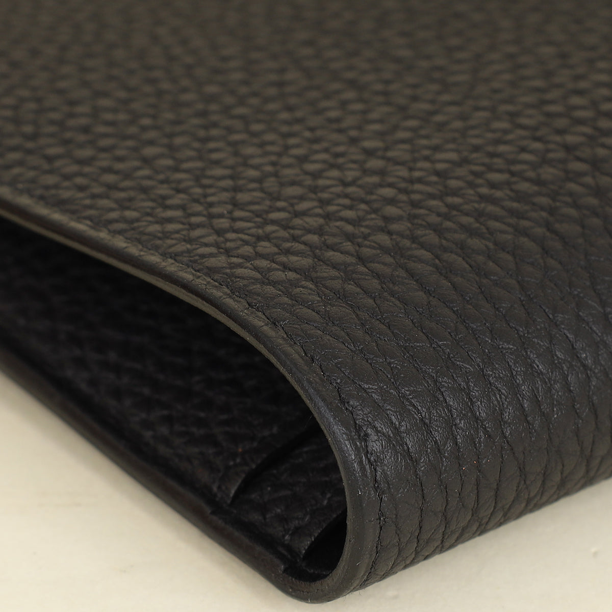 Hermes Noir Dogon Duo Wallet