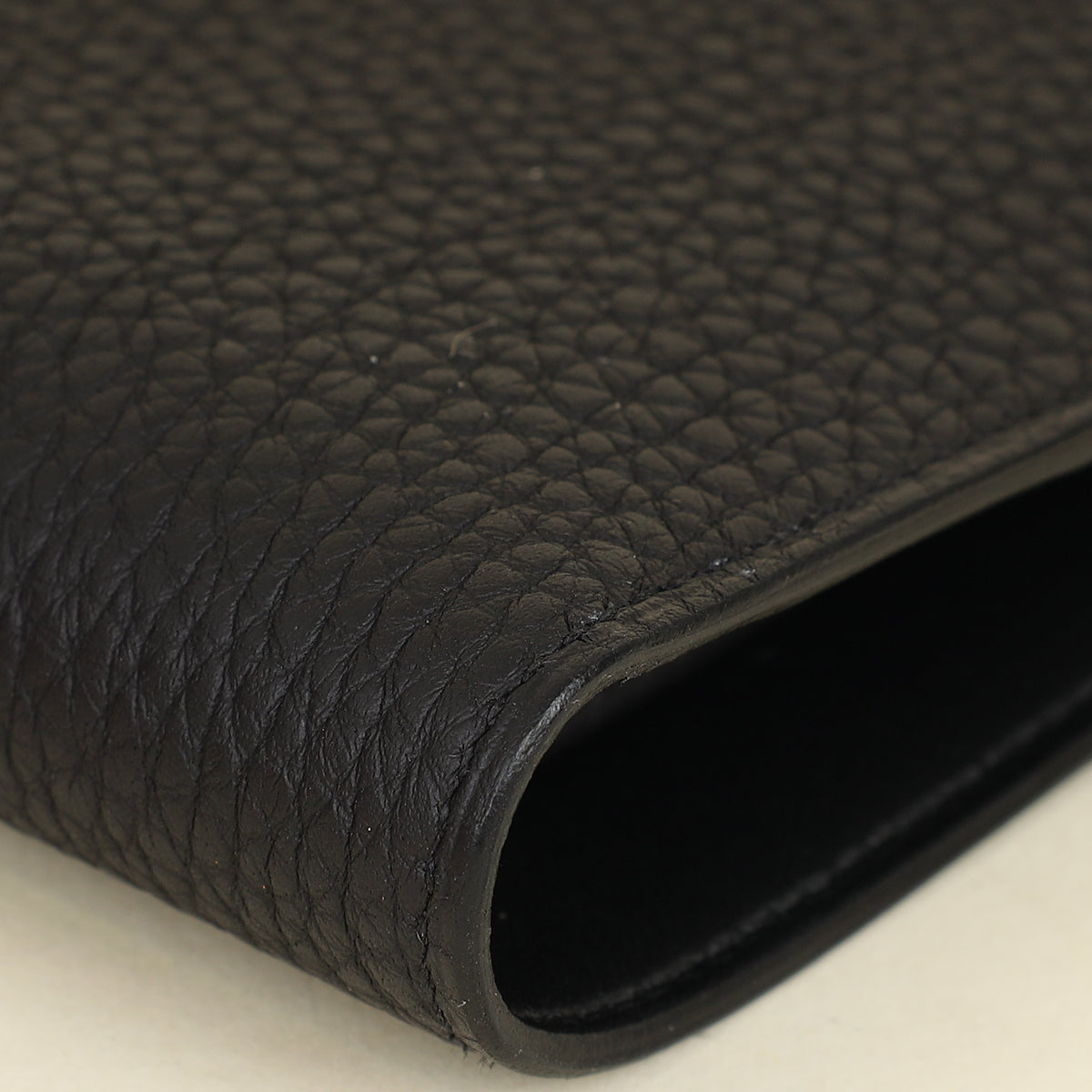 Hermes Noir Dogon Duo Wallet