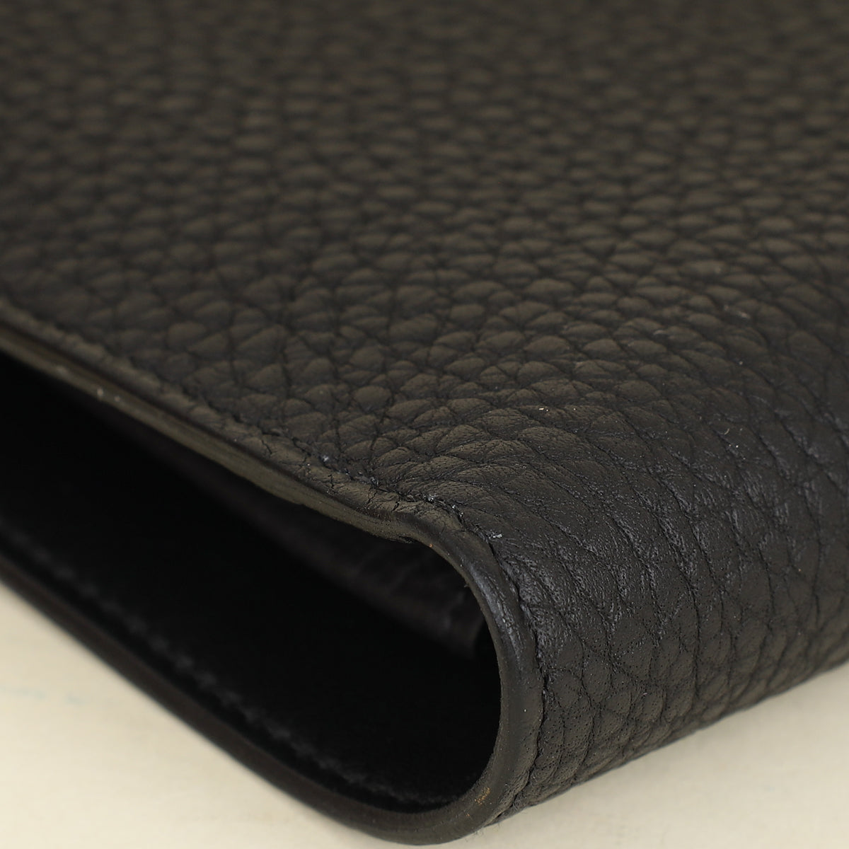 Hermes Noir Dogon Duo Wallet