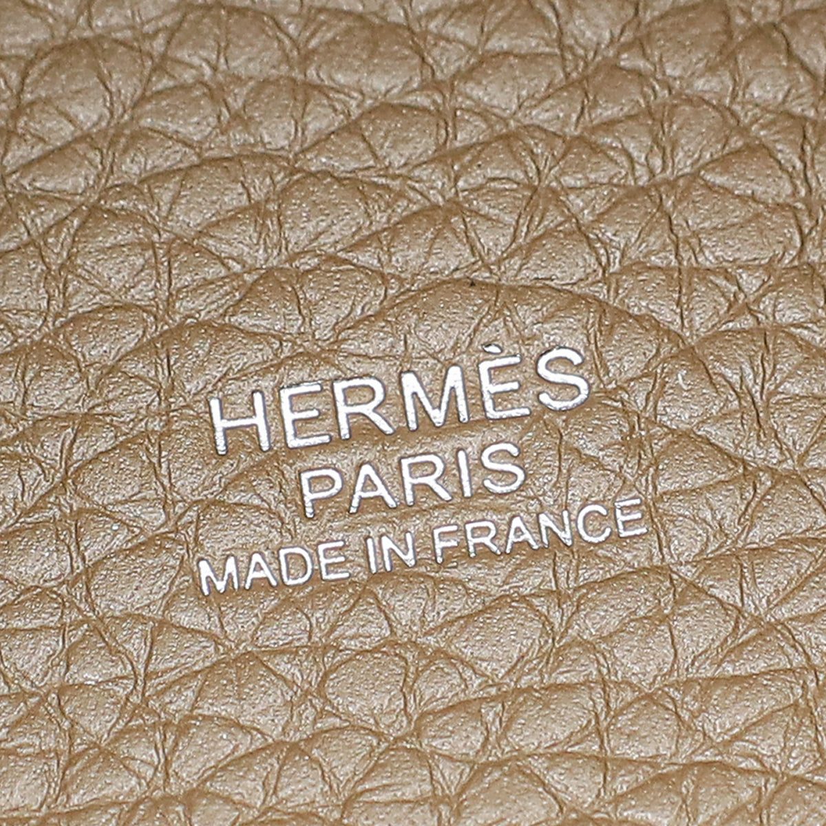 Hermes Etoupe Picotin Lock 22 Bag W/ Twily
