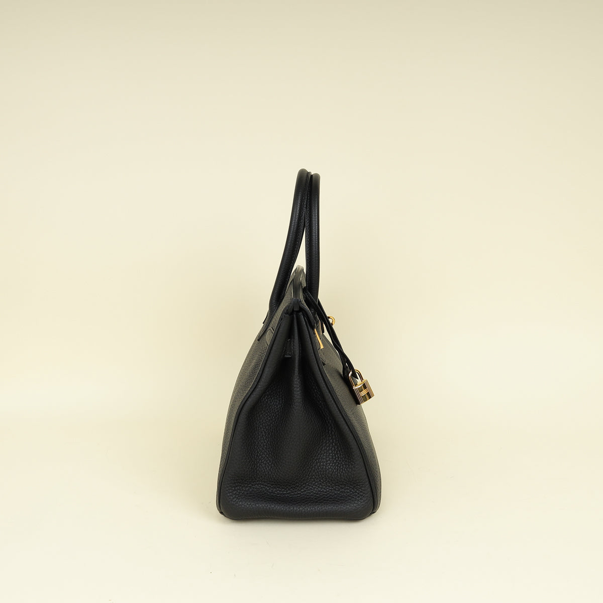 Hermes Noir Retourne Birkin 30 Bag