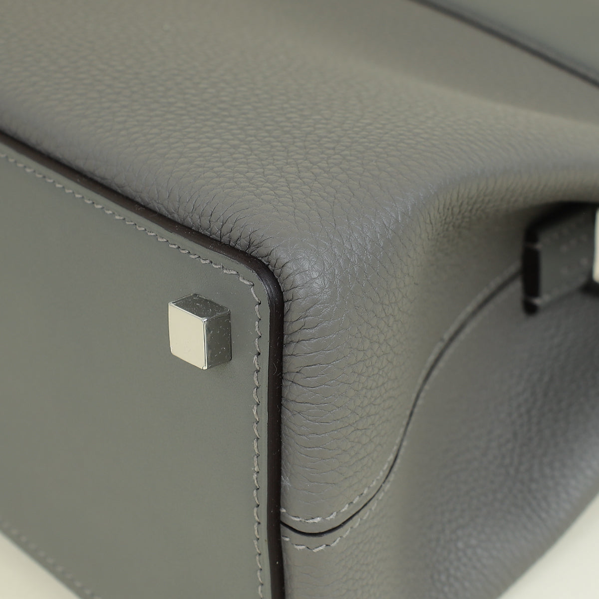 Hermes Gris Meyer Medor Bag — image 7 of 11