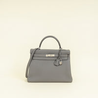 Hermes Etain Retourne Kelly 32 Bag