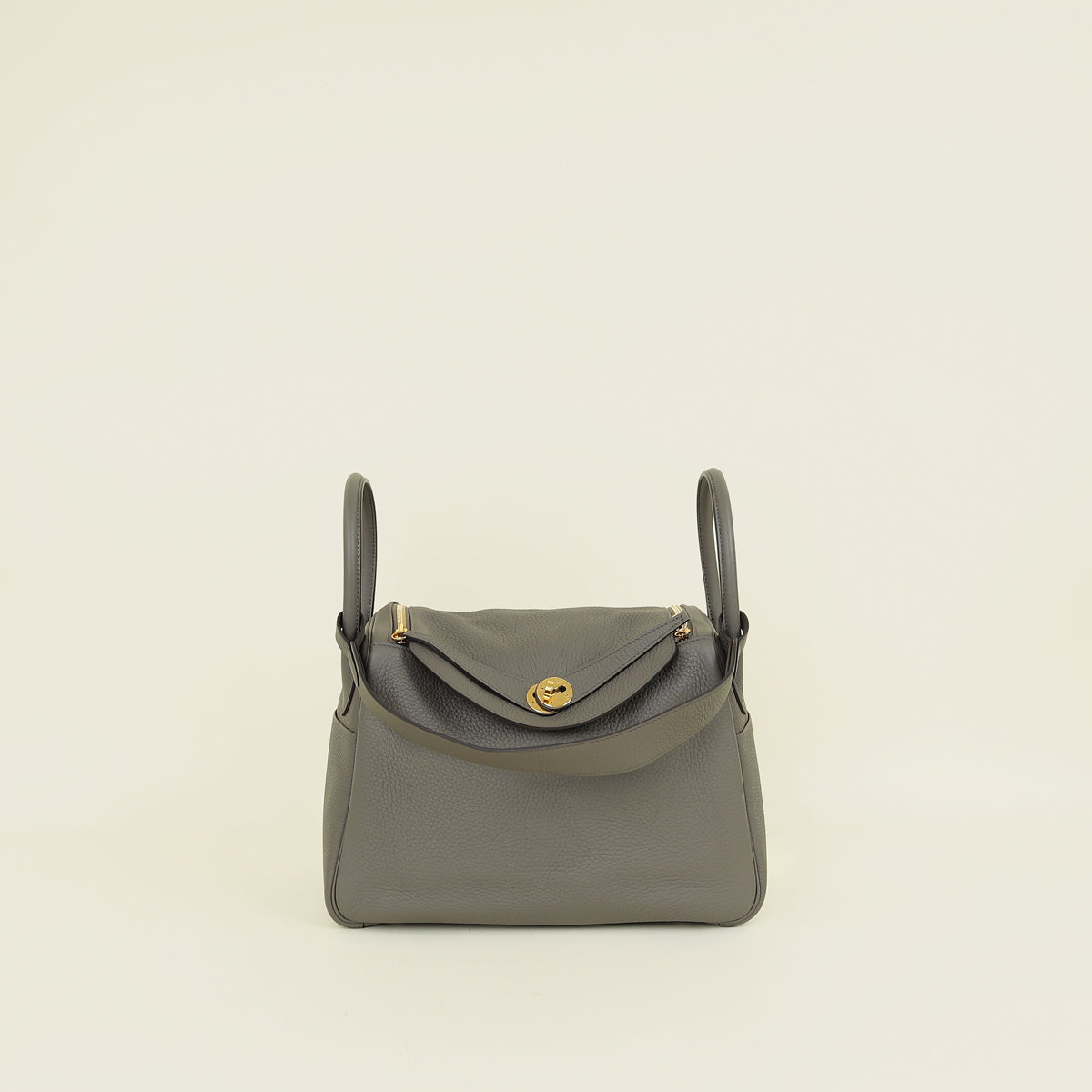 Hermes Gris Etain Lindy 26 Bag — image 1 of 13