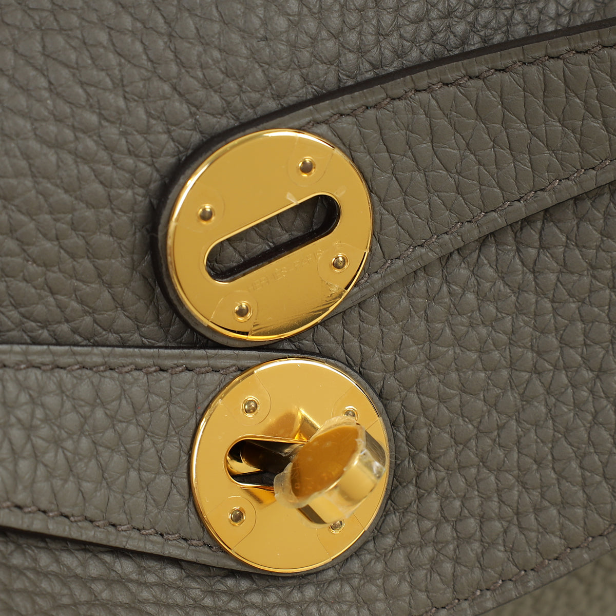 Hermes Gris Etain Lindy 26 Bag — image 9 of 13