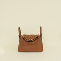 Hermes Gold Lindy 26 Bag