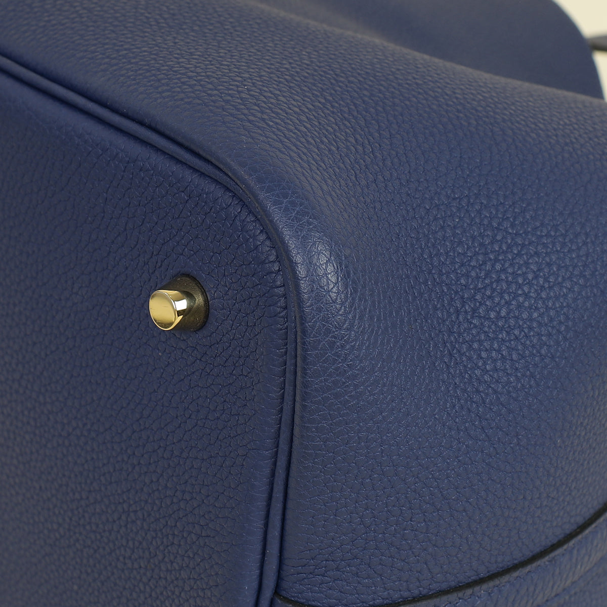Hermes Bleu Saphir Picotin Lock 22 Bag