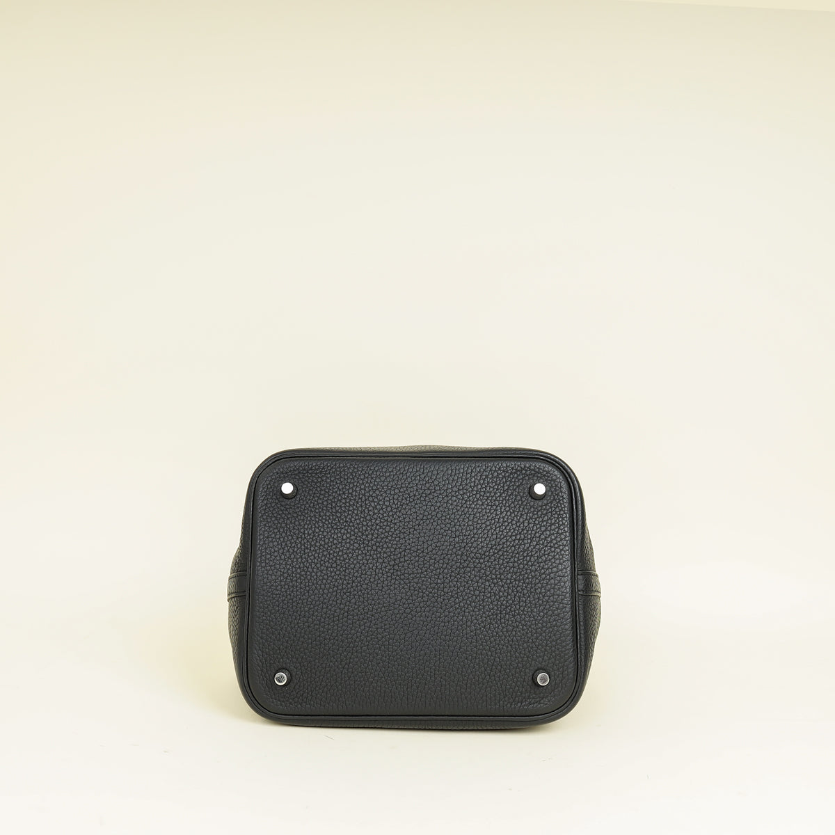 Hermes Noir Picotin Lock 22 Bag