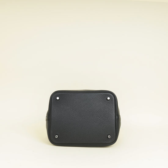 Hermes Noir Picotin Lock 22 Bag