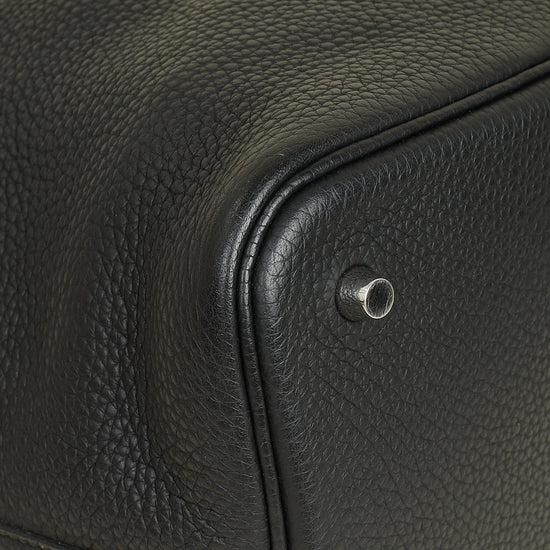 Hermes Noir Picotin Lock 22 Bag