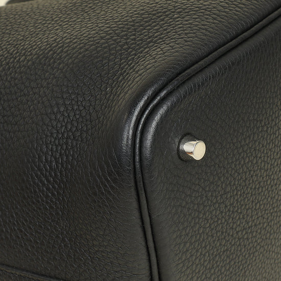 Hermes Noir Picotin Lock 22 Bag