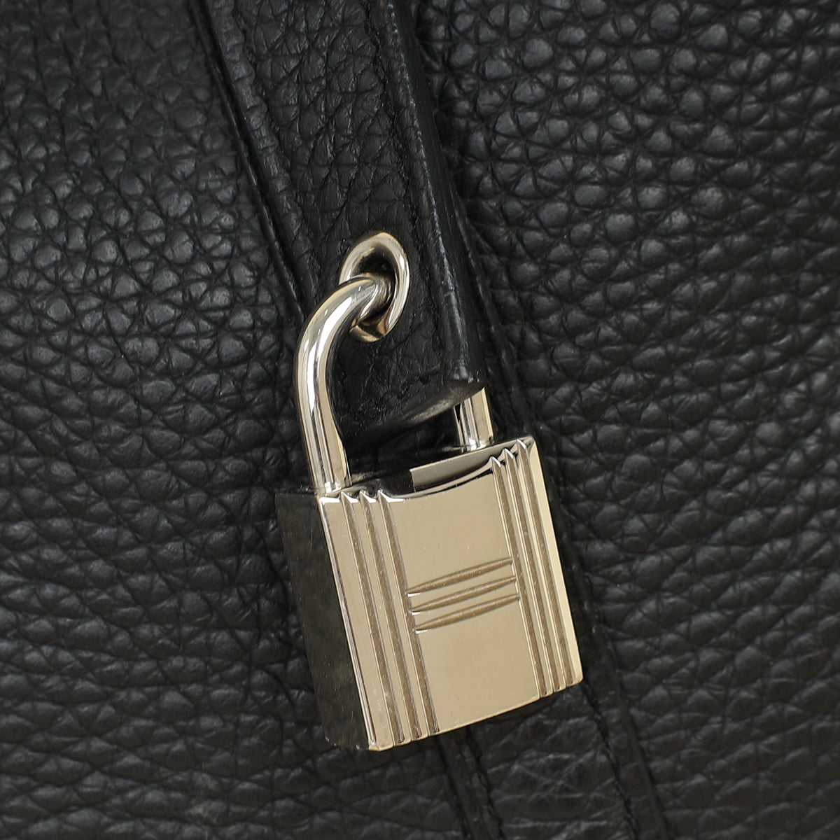 Hermes Noir Picotin Lock 22 Bag