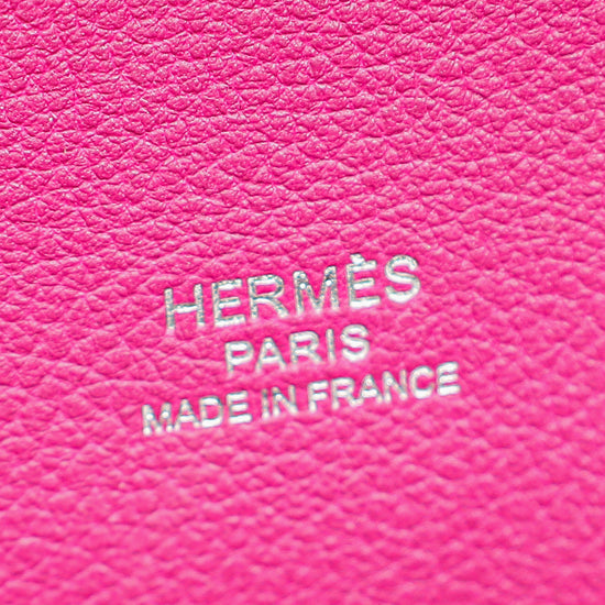 Hermes Rose Pourpre Roulis 23 Bag