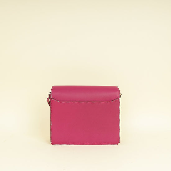 Hermes Rose Pourpre Roulis 23 Bag