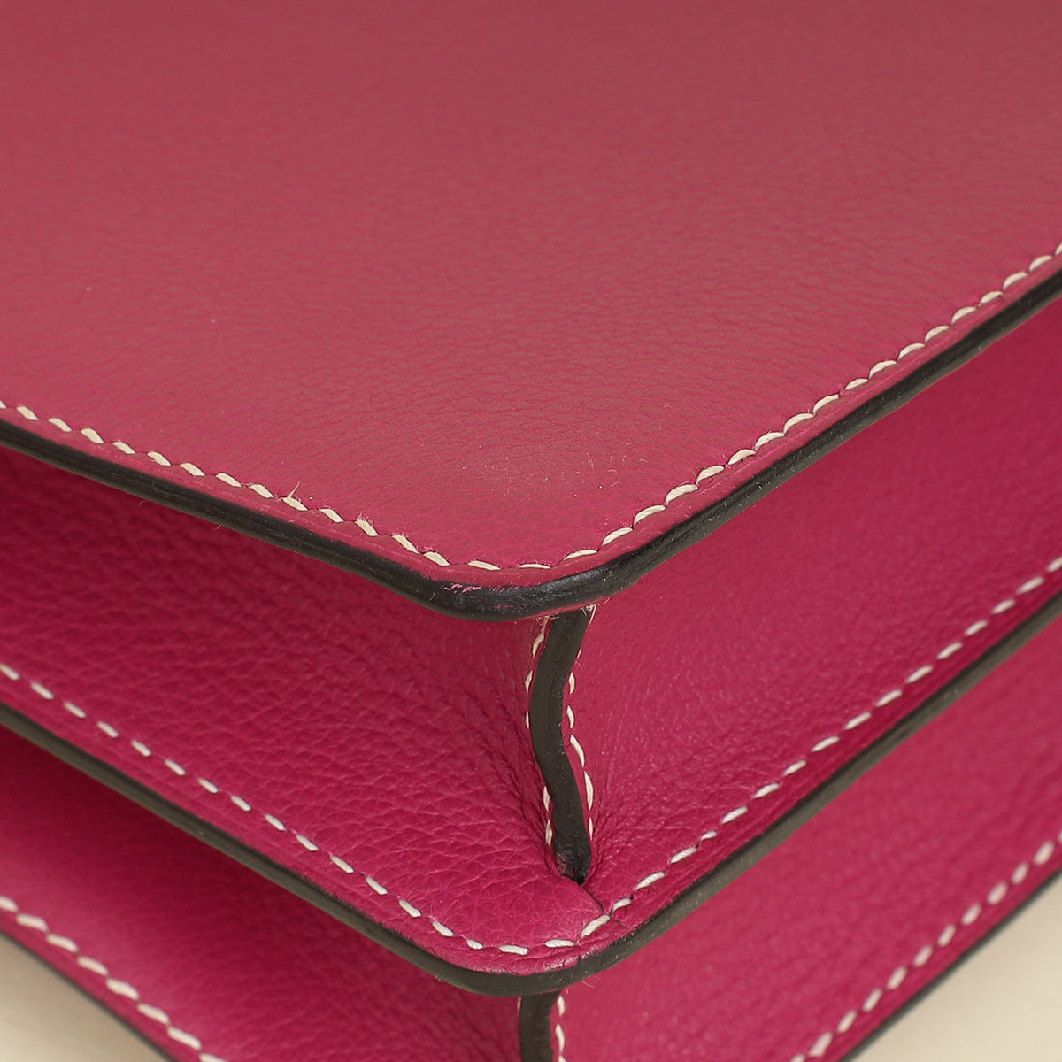 Hermes Rose Pourpre Roulis 23 Bag