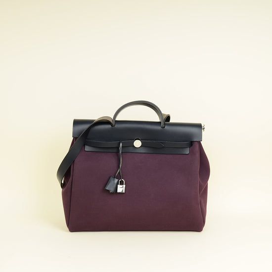 Hermes Bicolor Herbag Messenger 39 Retourne Bag