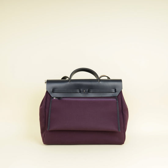 Hermes Bicolor Herbag Messenger 39 Retourne Bag