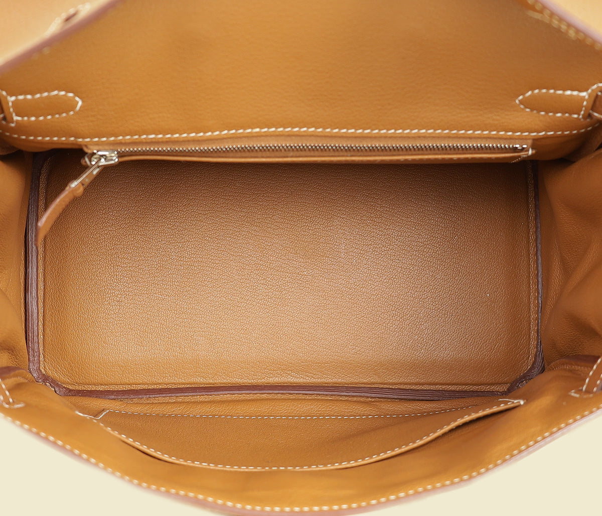 Hermes Gold Retourne Birkin 25 Bag