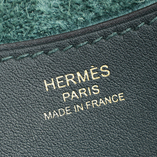 Hermes Vert Cypres In The Loop 18 Bag