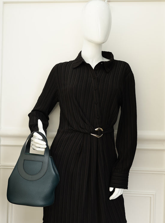 Hermes Vert Cypres In The Loop 18 Bag