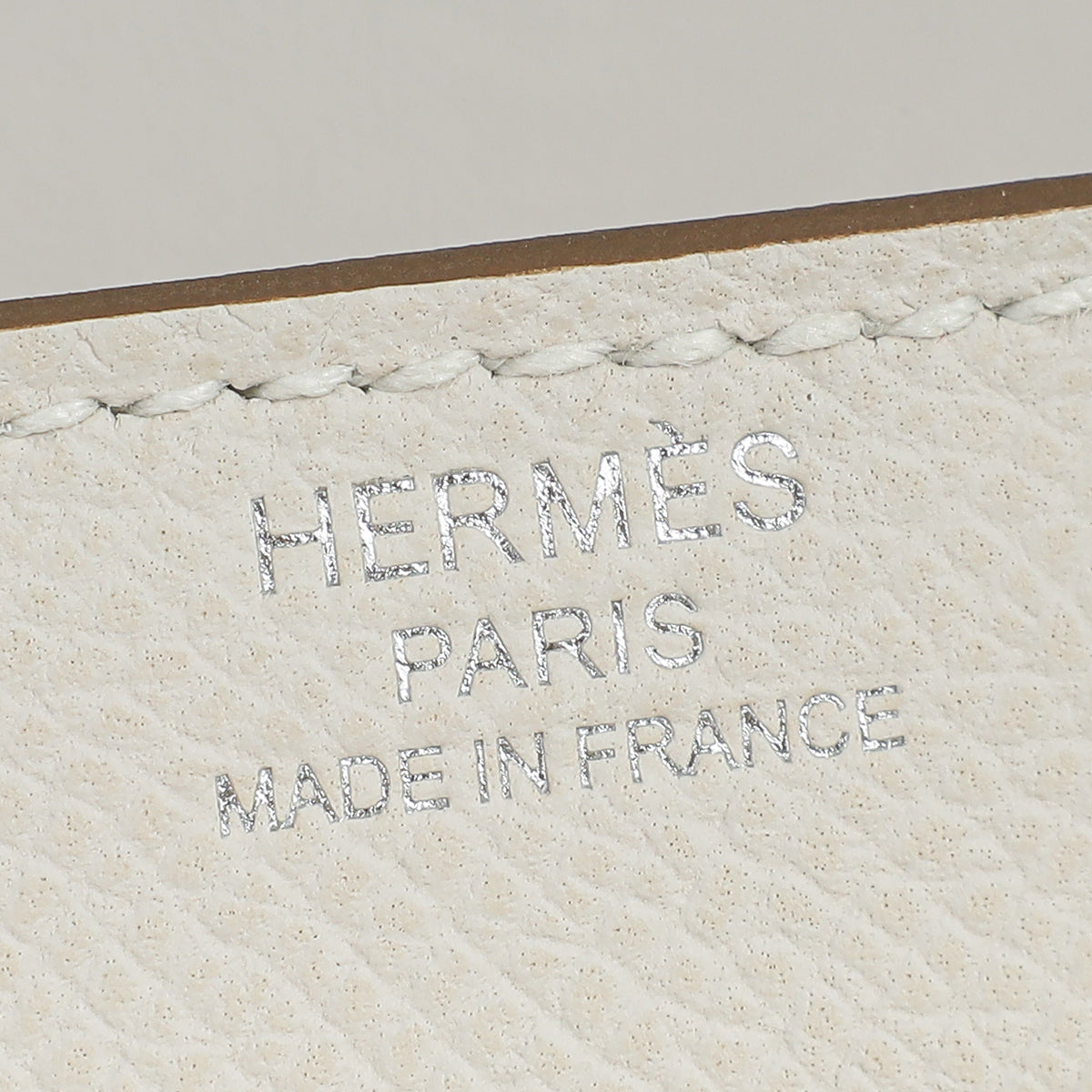 Hermes Gris Pale Della Cavalleria Elan Bag