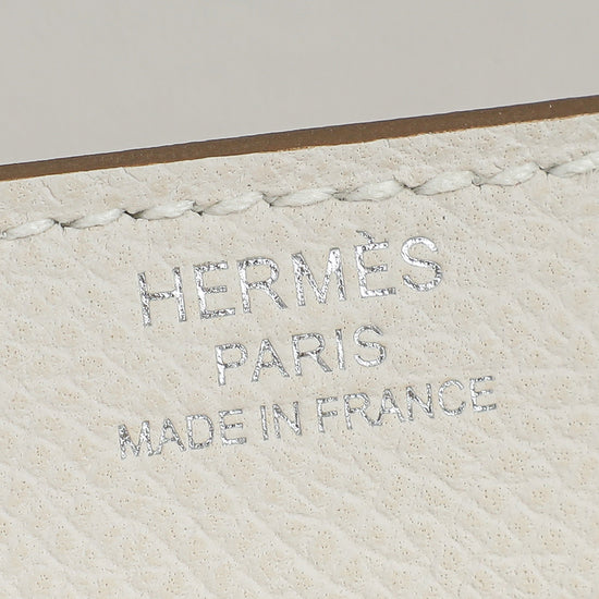 Hermes Gris Pale Della Cavalleria Elan Bag