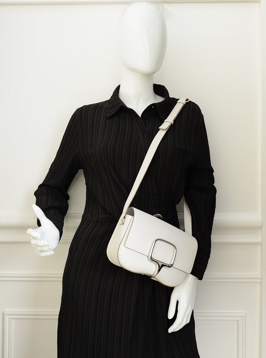 Hermes Gris Pale Della Cavalleria Elan Bag