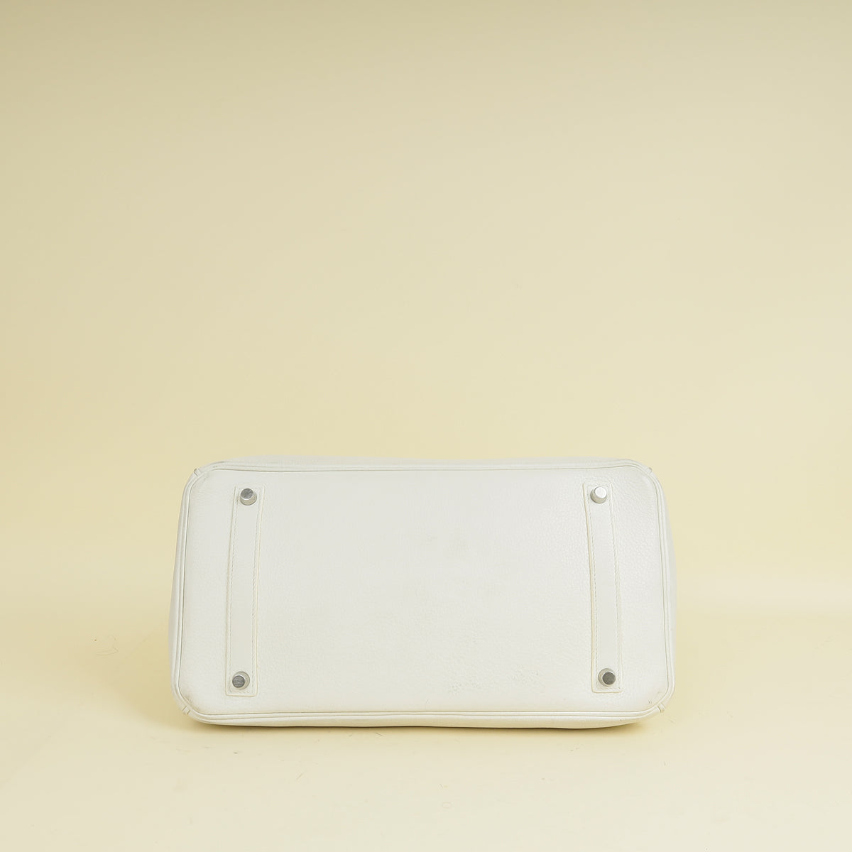 Hermes Blanc Retourne Birkin 35 Bag