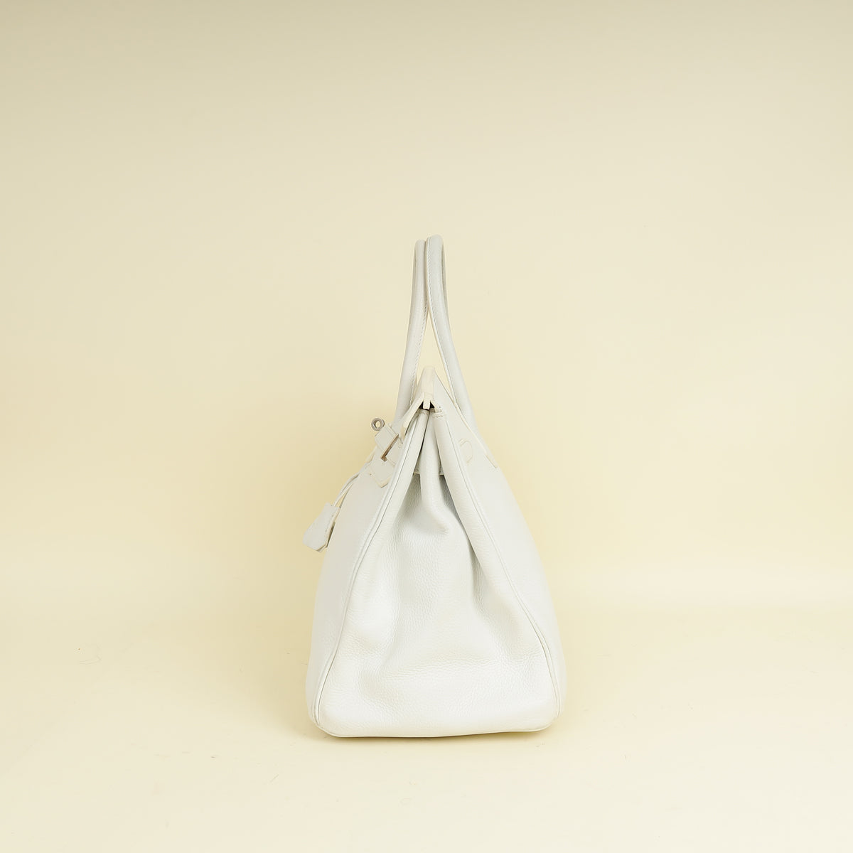 Hermes Blanc Retourne Birkin 35 Bag