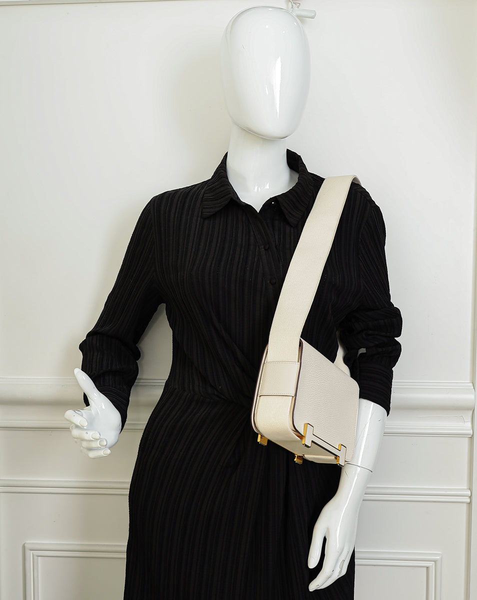 Hermes Nata Geta Mysore Goatskin Bag