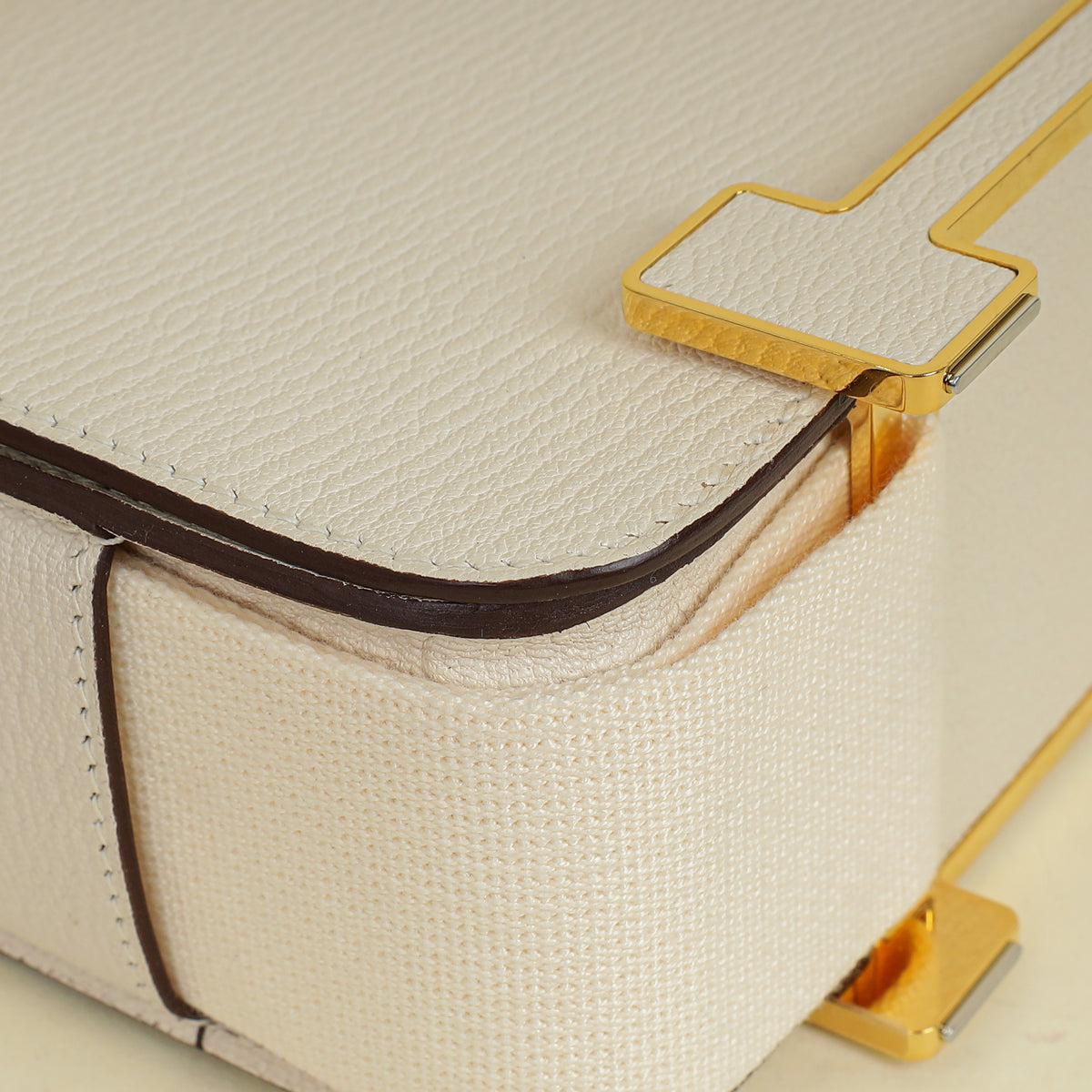 Hermes Nata Geta Mysore Goatskin Bag