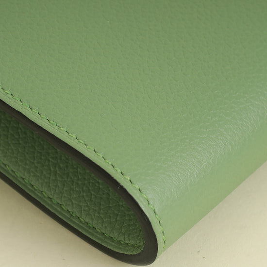 Hermes Vert Crique Kelly To Go Evercolor Wallet