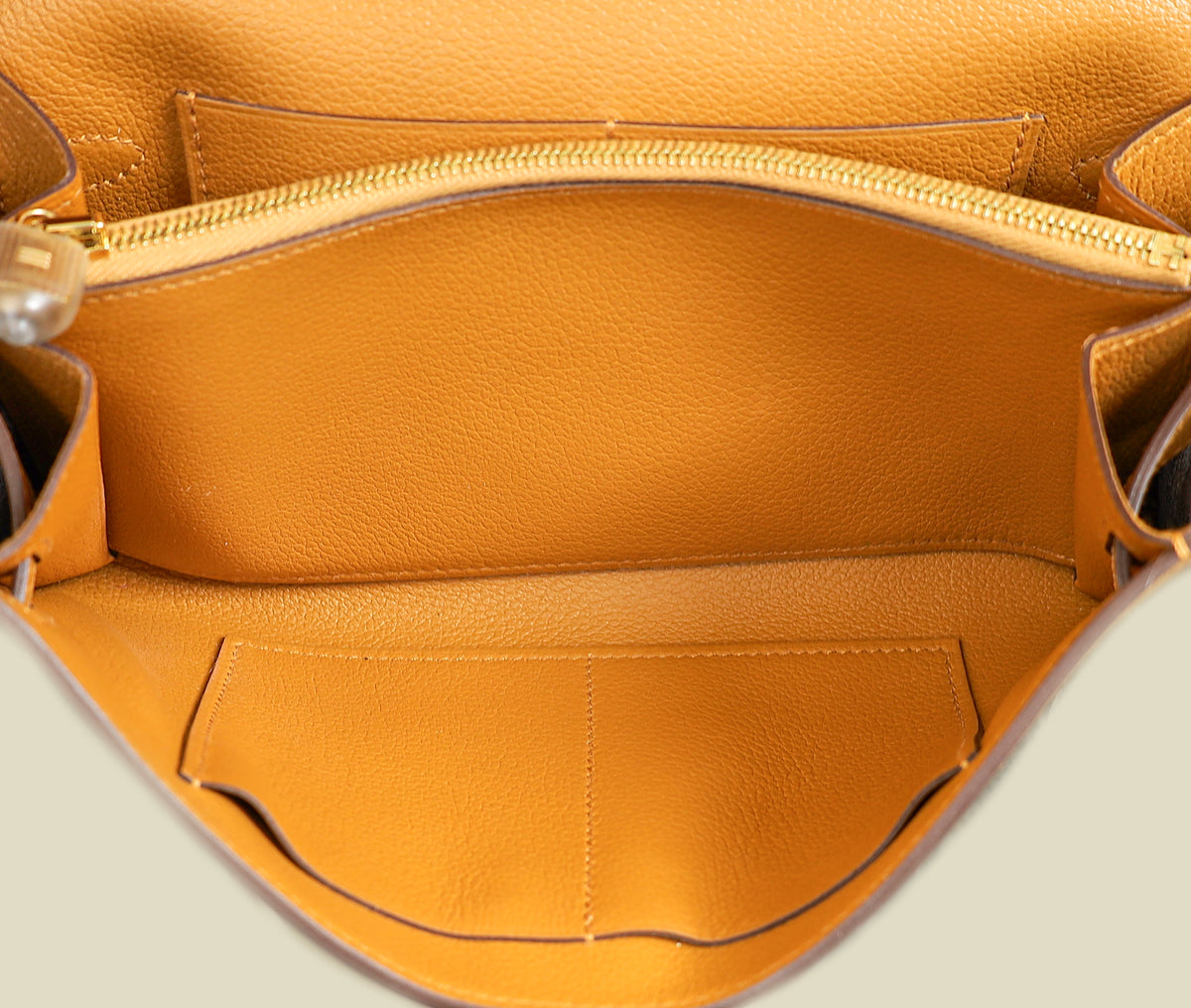 Hermes Sesame Kelly To Go Evercolor Wallet