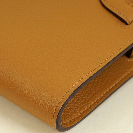 Hermes Sesame Kelly To Go Evercolor Wallet