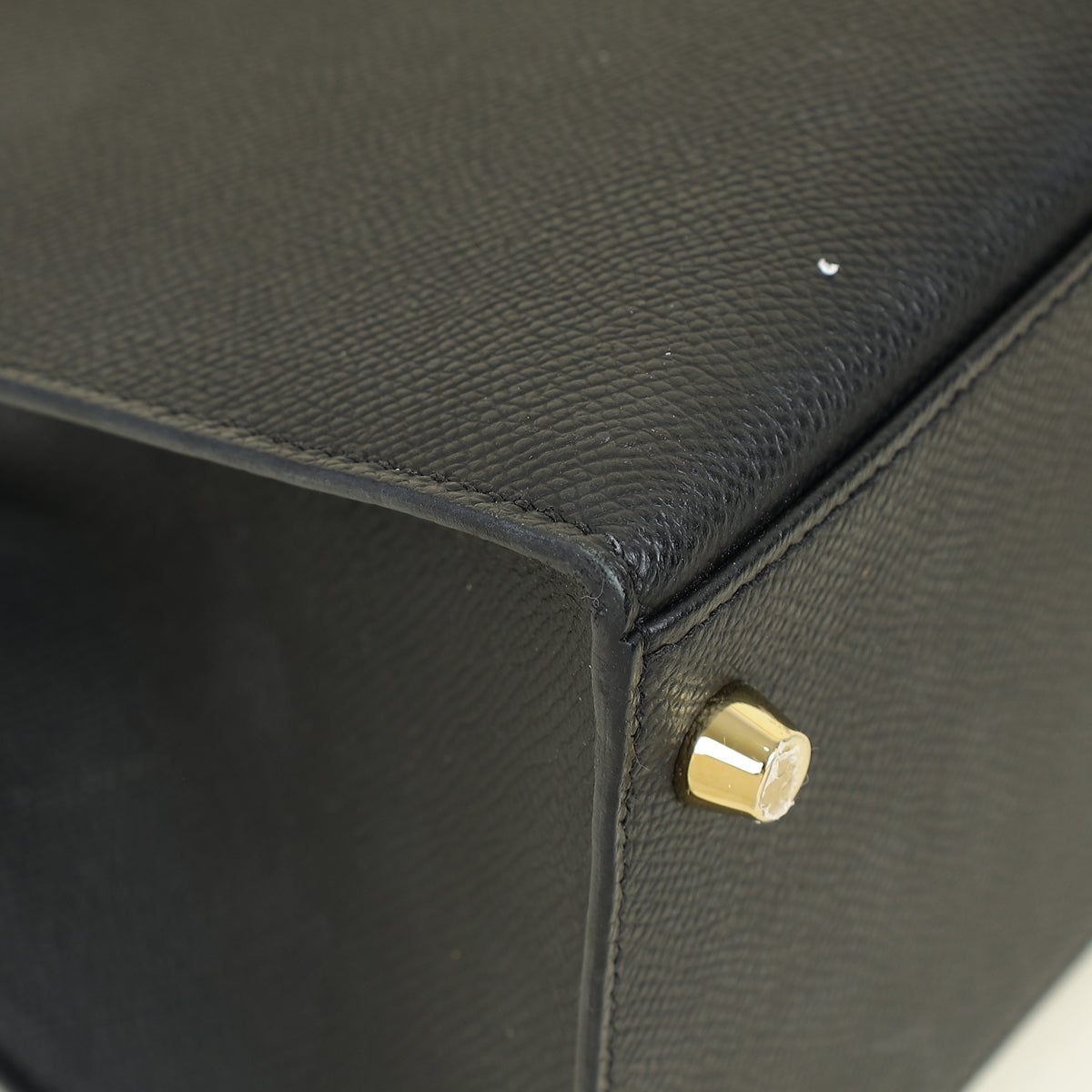 Hermes Noir Sellier Kelly 28 Bag — image 8 of 16