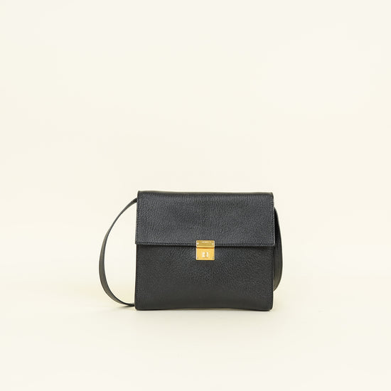 Hermes Noir Clic 16 Shoulder Bag