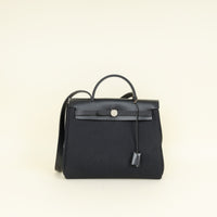 Hermes Noir Herbag Zip 31 PM Retourne Bag-Handbags-Hermes-THE CLOSET