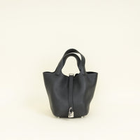 Hermes Noir Picotin Lock 18 Bag-Handbags-Hermes-THE CLOSET