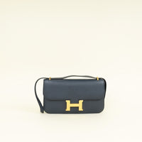 Hermes Bleu Indigo Constance Elan Bag
