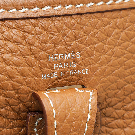 Hermes Gold Evelyne TPM Bag