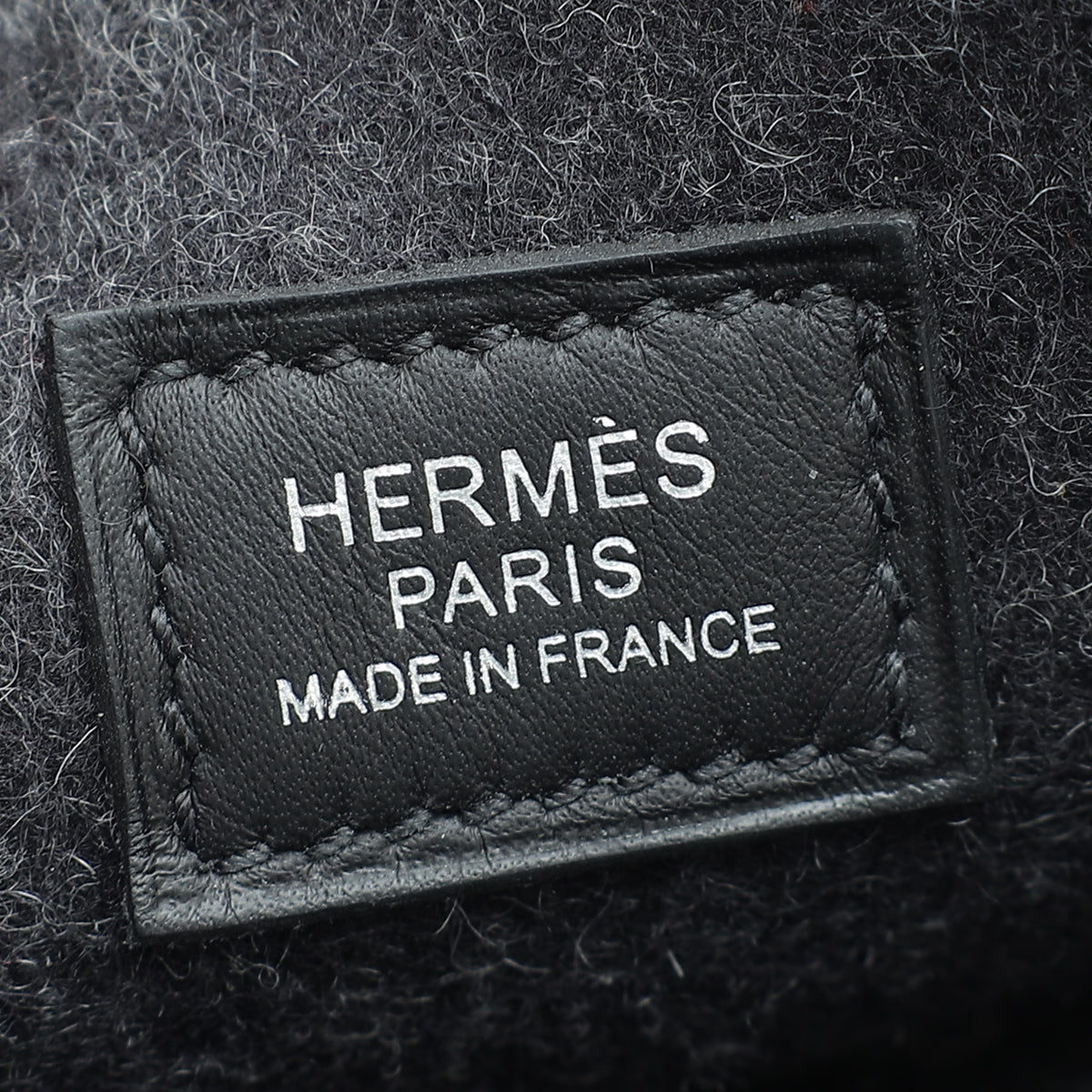 Hermes Noir Wooly Evelyne TPM Bag