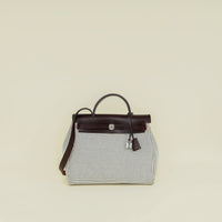 Hermes Tricolor Criss Viking Quadrille Herbag Zip 31 PM Bag