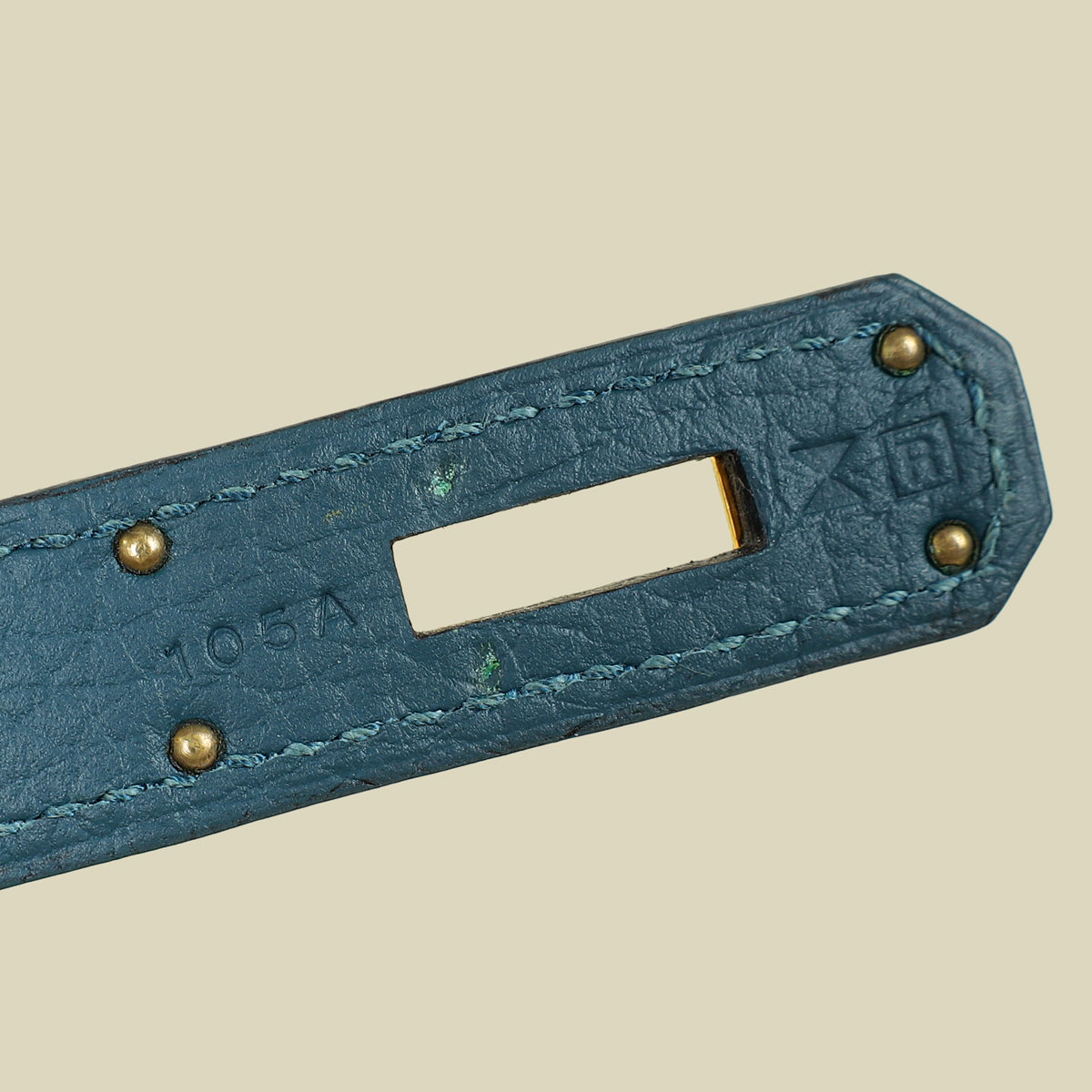 Hermes Bleu Colvert Kelly 32 Retourne Bag — image 11 of 14