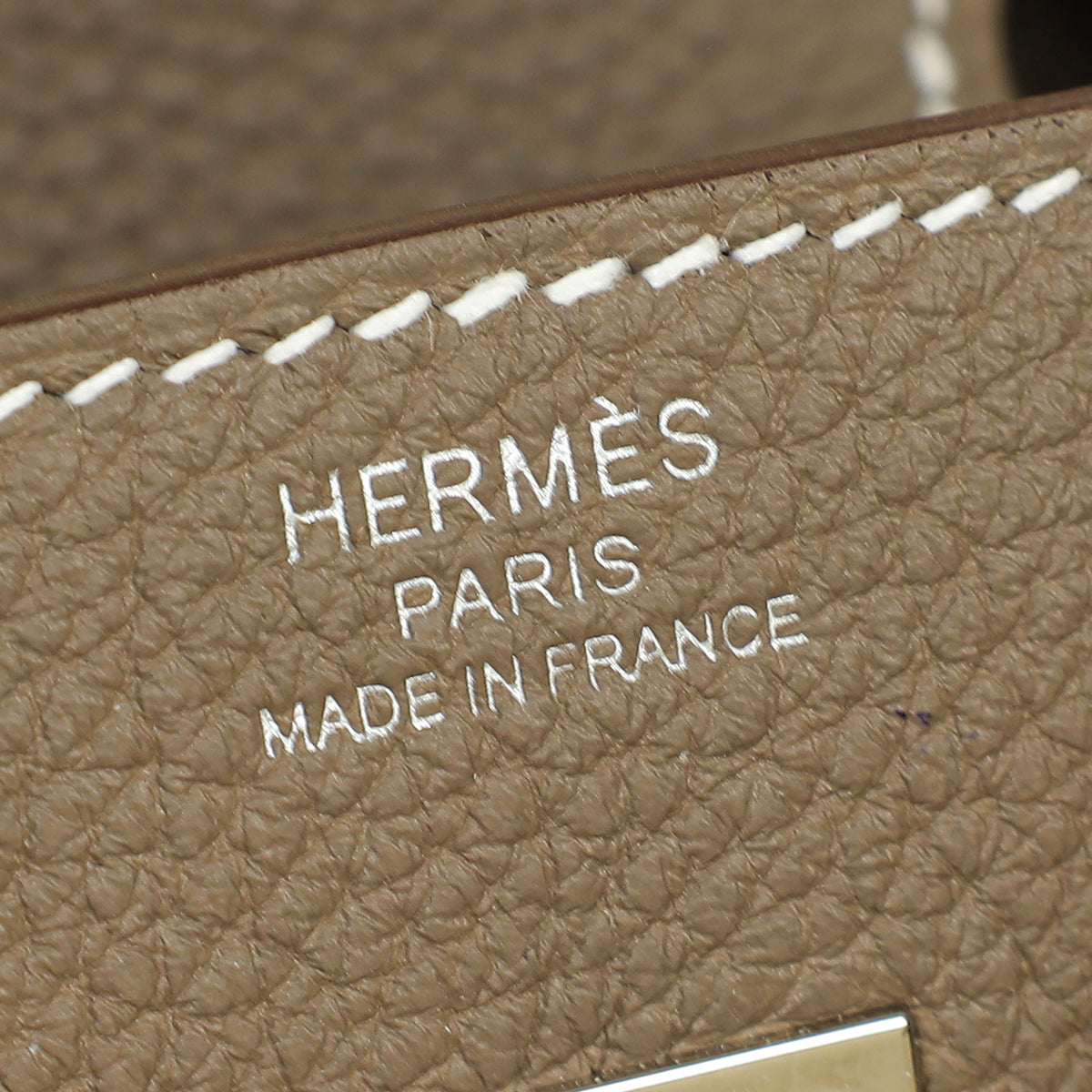 Hermes Etoupe Birkin 25 Bag — image 11 of 14